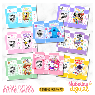 🥛 Milk Box Día del Amigo 💖🎁 
