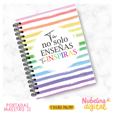 🍎 Portadas Maestro II 📚✨