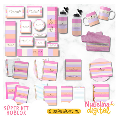 🌸 Super Kit Teen Rosa 💖🎀