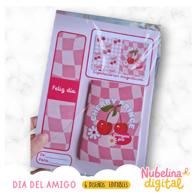 🍓🍊 kit de Escritorio Día del Amigo🍍🍉