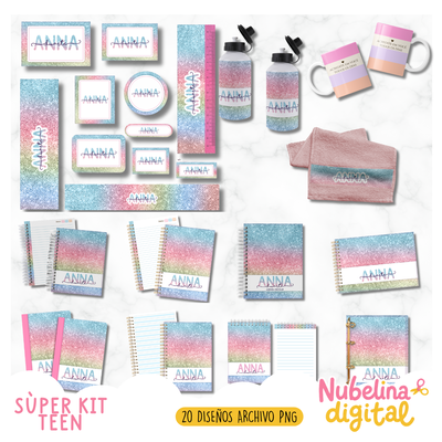 ✨ Super Kit Teen 🌈📚 
