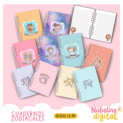 ♈♉♊ Cuadernos Zodiacales ✨🌙