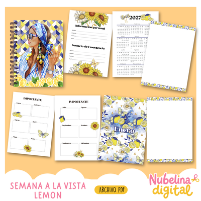 🍋✨ Agenda – Limones ✨🍋