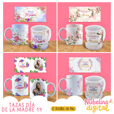 ☕💖 TAZAS DÍA DE LA MADRE 14💖☕