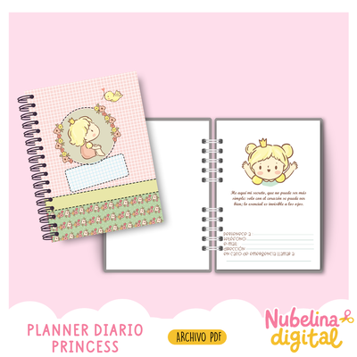 👑✨ Planner Perpetuo Princess 💕📒