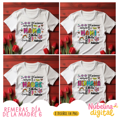 👕💖 REMERAS DÍA DE LA MADRE 6  🌸✨