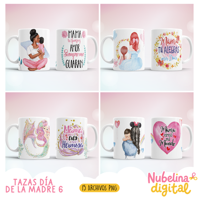 ☕💖 TAZAS DÍA DE LA MADRE 6 💖☕