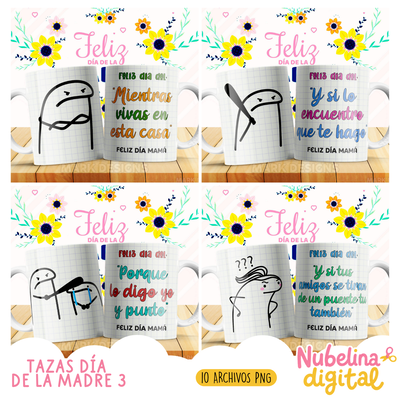 ☕💖 TAZAS MAMÁ 3  💖☕