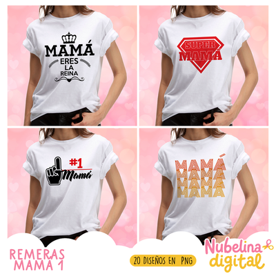 👕💖 REMERAS MAMÁ 1 💖👕
