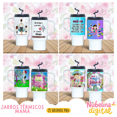 🥤💖 JARROS TÉRMICOS MAMÁ💖🥤