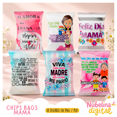 🍟💖 CHIPS BAGS MAMÁ 💖🍟