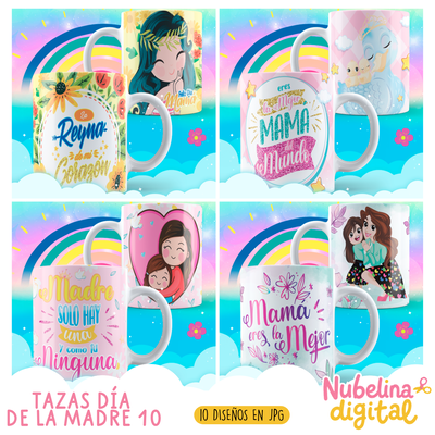 ☕💖 TAZAS MAMÁ 10  💖☕