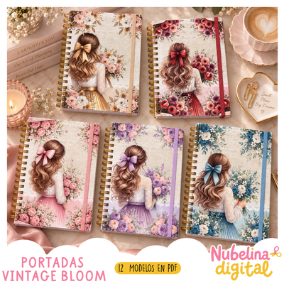 🌸✨ PORTADAS VINTAGE BLOOM ✨🌸