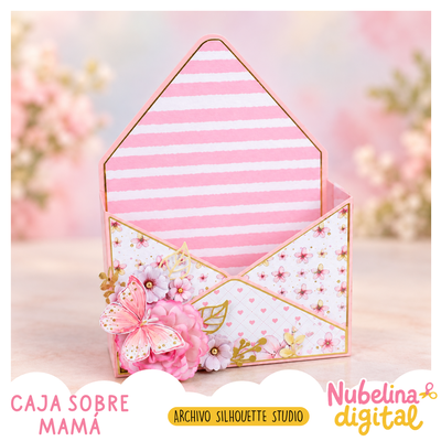 🌸💖 CAJA SOBRE 3D MAMÁ🎁✨