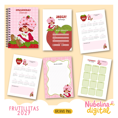 🍓💖 AGENDA FRUTILLITAS 2027 💖🍓