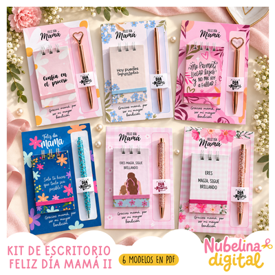 🌸💖 KIT DE ESCRITORIO “FELIZ DÍA MAMÁ II” 💖🌸