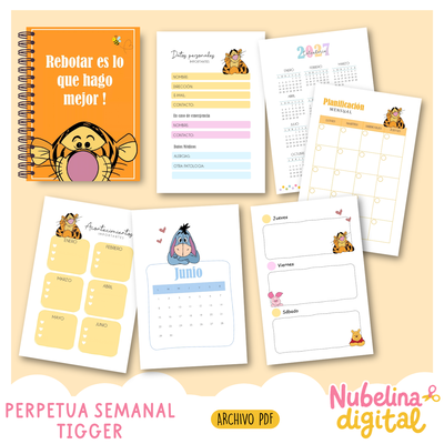 🐯🧡 AGENDA PERPETUA TIGGER 🧡🐯
