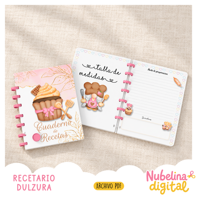 🧁 RECETARIO DULZURA 💕
