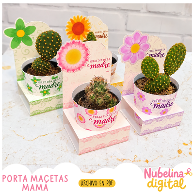 🌸🪴 PORTAMACETAS PARA MAMÁ🪴🌸