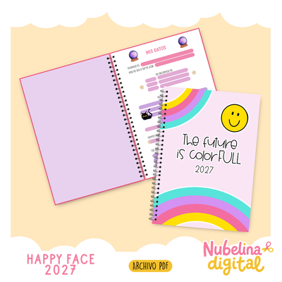🌈😊 HAPPY FACE – SEMANAL 2027 😊🌈