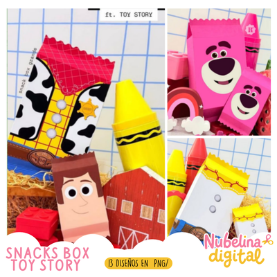 🍿🤠 Snacks Box Toy Story