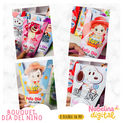 🍭🎈 Bouquet Día del Niño 🎁✨ 