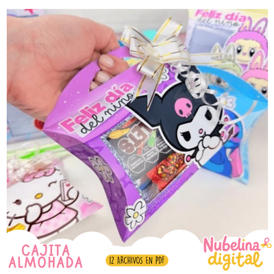 🎁🧸 Cajitas Almohada Día del Niño 🍬✨ 