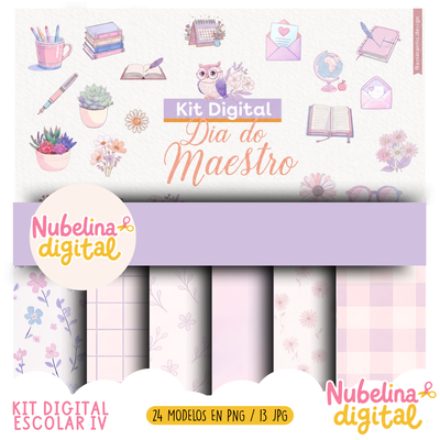 🎒✨ KIT DIGITAL ESCOLAR IV📚🎨