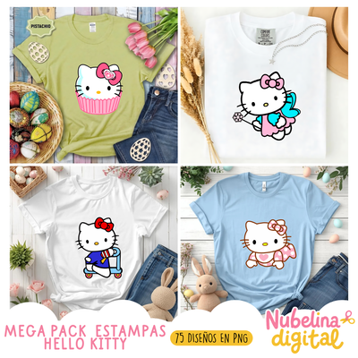 🎀🐱 MEGA PACK ESTAMPAS HELLO KITTY ✨💖