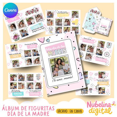 💐📸 ÁLBUM DE FIGURITAS DÍA DE LA MADRE I 📸💐