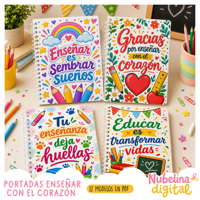 🌈📚 COLECCIÓN “ENSEÑAR CON EL CORAZÓN” ❤️✏️