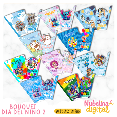 🍭🎁 Bouquet Día del Niño 2  💖✨ 
