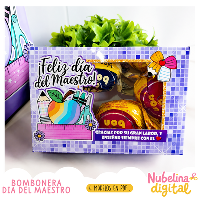 🍬🍎 Bomboneras Día del Maestro  🎁💖