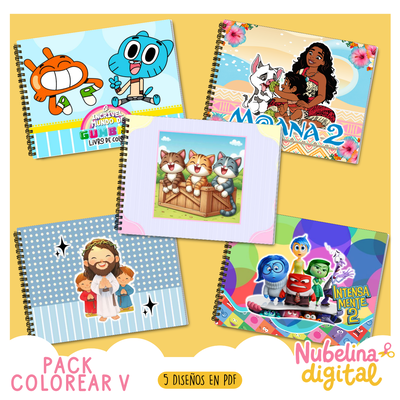 🎨🖍️ Mega Libro para Colorear V 🌈📚