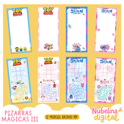 🖍️✨ Pack de Pizarras Mágicas III 🎨📚