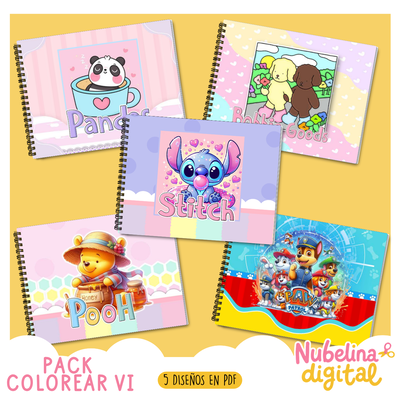 🎨🖍️ Mega Libro para Colorear VI 🧸🐾