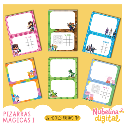 🖍️✨ Pack de Pizarras Mágicas I🎨📚 