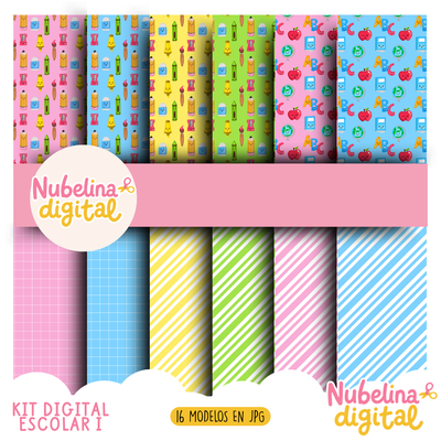 🎒📚 Kit Digital Escolar 1  ✏️✨