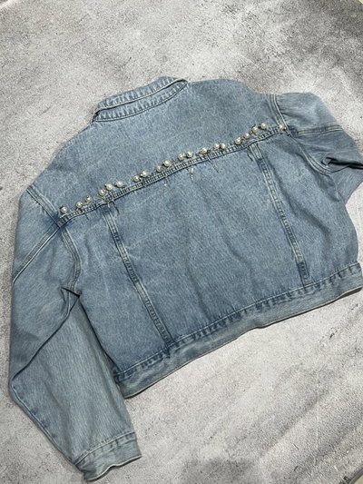 Campera de Jeans Perlas