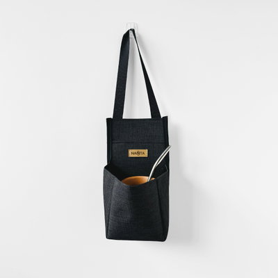Portamate Sucre - Negro Melange