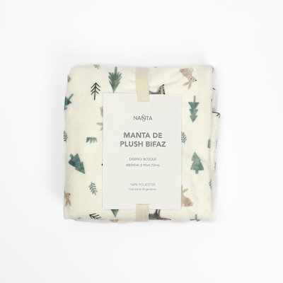 Manta de plush - Bosque
