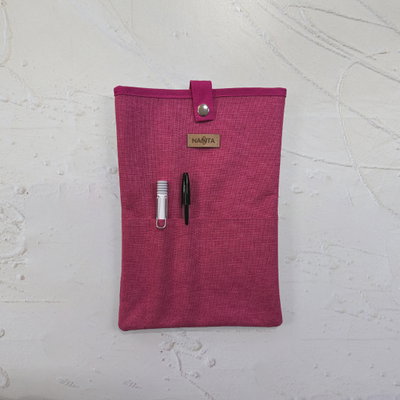Nairobi funda de libro/tablet - Fucsia Melange