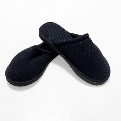 Pantufla Mujer Waffle - Negra