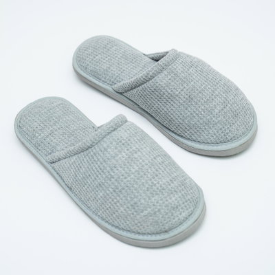 Pantufla Hombre Waffle - Gris