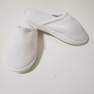 Pantufla Mujer Waffle - Blanca