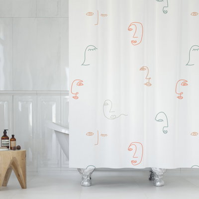 Cortina de Baño - Arte