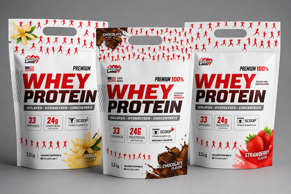 Whey Protein Racers de 1kg (3 x 1kg)