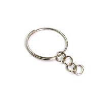 LLAVERO ARGOLLA CON CADENA x 10u