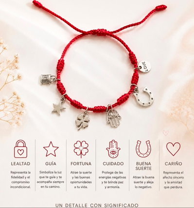 PACK PULSERA CHARMS X 10u