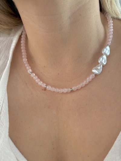 COLLAR PERLA CRISTAL 